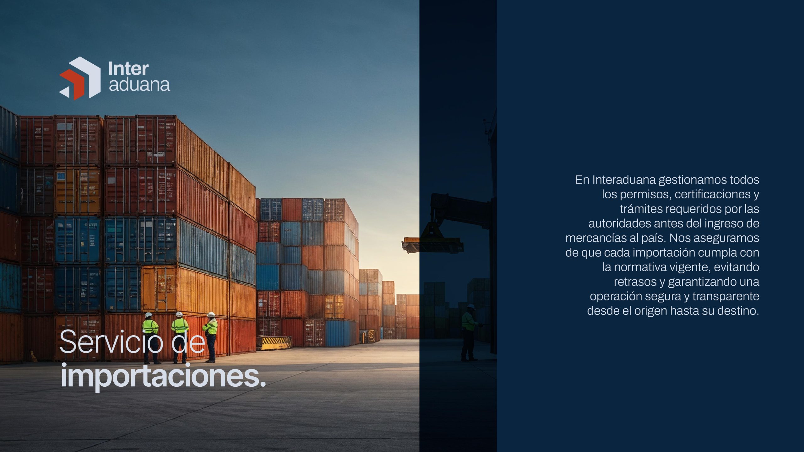 servicio de importaciones